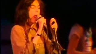 Patti Smith - We&#39;re Gonna Have A Real Good Time Together - 1976 - Stockholm