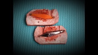 Как сделать форму для отливки из свинца блесень