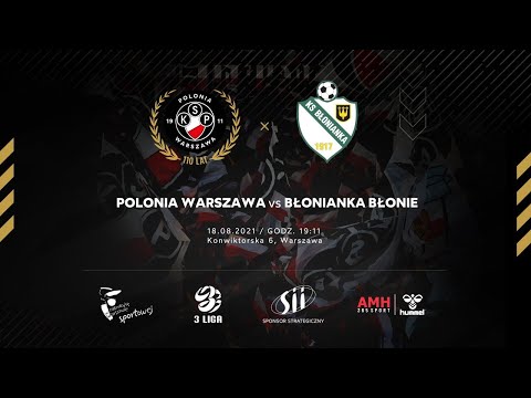 Studio przedmeczowe: Polonia Warszawa - Błonianka Błonie