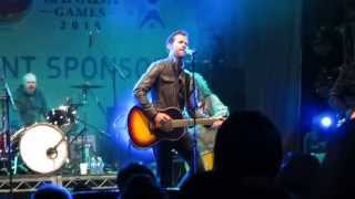 Chad Brownlee live Thinking Out Loud cover