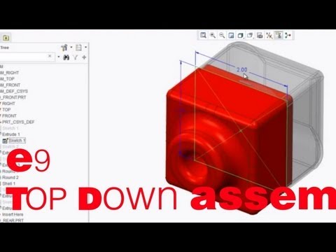 E9 CREO Parametric 2.0 - Basic Assemblies 2