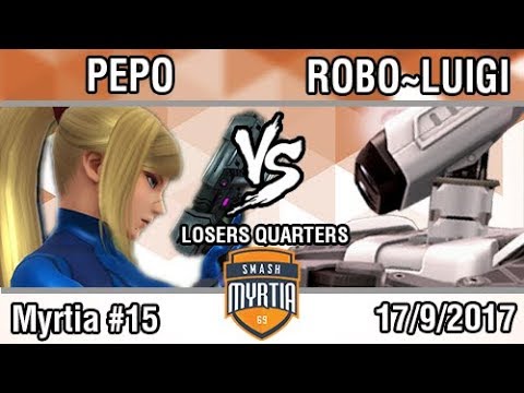 [Smash Myrtia #15] Pepo (ZSS) vs Robo~Luigi (ROB) [Losers Quarters]