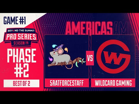 5RATFORCESTAFF vs Wildcard Game 1 - BTS Pro Series 14 AM: Phase 2 w/ Kmart & ET