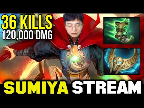 120,000 Damage 600MS Crazy Invoker Game | Sumiya Invoker Stream Moment 3765