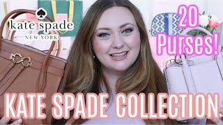 20+ BAGS!!! MY FULL KATE SPADE COLLECTION ... Purses, Shoes 