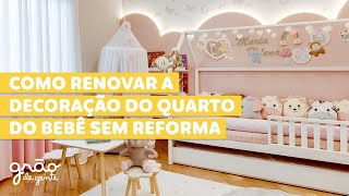 COMO RENOVAR O QUARTO DE BEBÊ SEM REFORMA?
