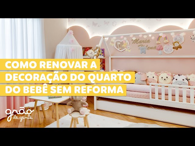 COMO RENOVAR O QUARTO DE BEBÊ SEM REFORMA?