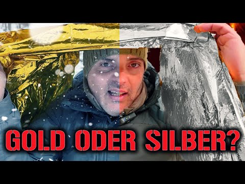 That's why rescue blankets have two colors!