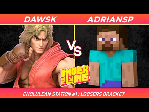 Under the Line: Cholulean Station #1 - Dawsk  (Ken) vs AdrianSP (Steve) - Loosers Bracket