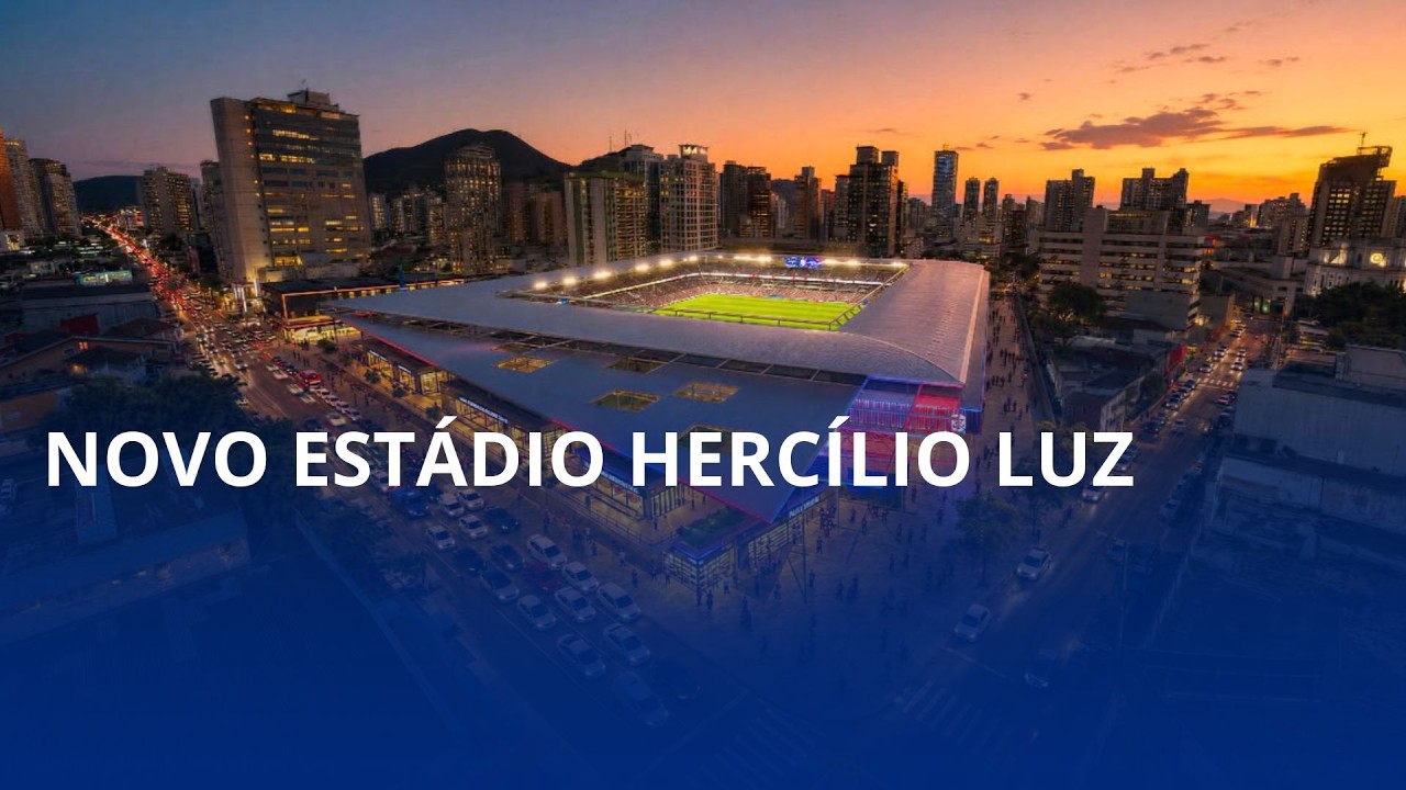 Projeto do novo Estádio Hercílio Luz é apresentado em Itajaí