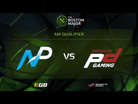 Team NP vs Prodota Gaming, Boston Major AM Qualifiers