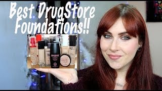 Favourite DrugStore Foundations (Updated 2014)