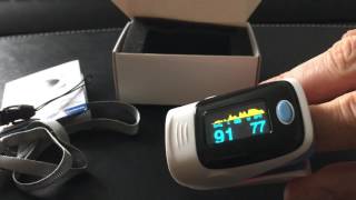 Fingertip Pulse Oximeter Sauerstoffsättigungs- und Pulsmesser