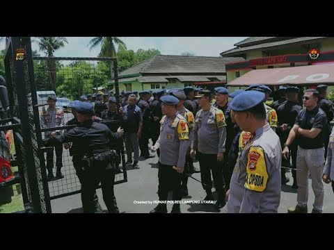 PRESISI UPDATE : KAPOLDA LAMPUNG CEK KESIAPAN PENGAMANAN PEMILU 09/02/2024 13.00