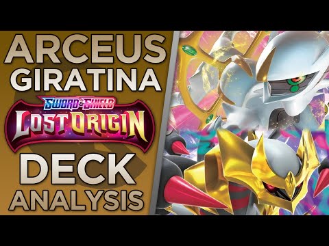Combining the 2 best VSTARS! Arceus Giratina Lost Origin Deck Analysis and Battles! (Pokemon TCG)