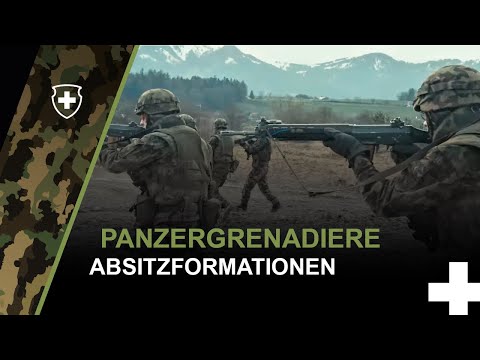 Panzergrenadiere der Schweizer Armee – Gefechtler und Besatzer