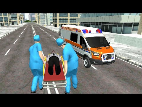 City Emergency Ambulance Rescue Driving Simulator | New Crazy Ambulance Van Driving Game