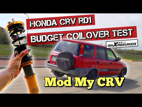 Budget Honda CRV gets Ebay Maxpeedingrods Coilovers / Mod my CRV / Best Bang For Your Buck ?
