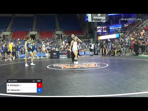 117 Lbs Round Of 32 - Shayla Gallegos, Colorado Vs Megan Edwards, Texas 2156