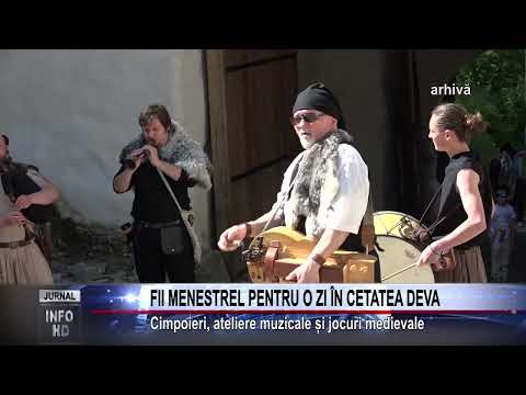 FII MENESTREL PENTRU O ZI ÎN CETATEA DEVA