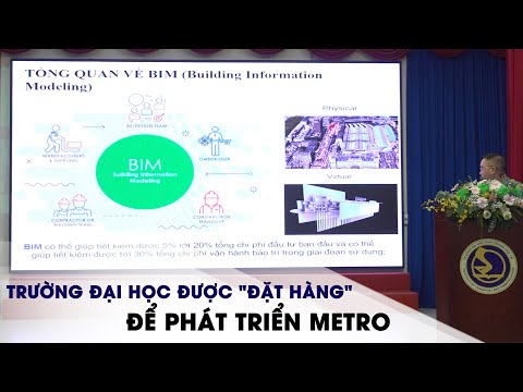 Trường đại học được "đặt hàng" về công nghệ để phát triển Metro