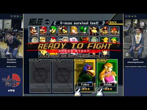 FP8 | SD | Santi (Falco) vs. Drephen (Sheik) | Losers Quarters