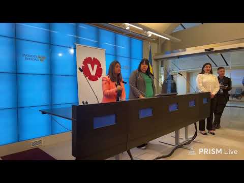 LIVE: Nooshi Dadgostar och Maria Forsberg håller pressträff om förslaget till valplattform