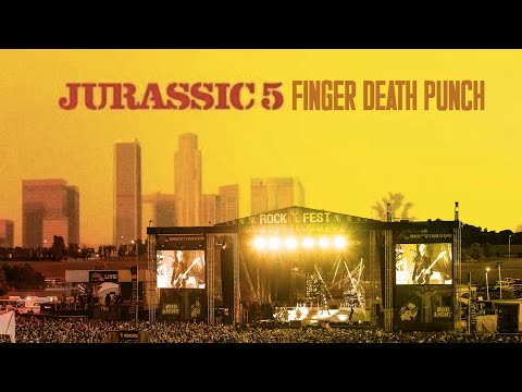 Jurassic 5 Finger Death Punch [What's Bleeding] (Jurassic 5 x Five Finger Death Punch) Mashup Remix