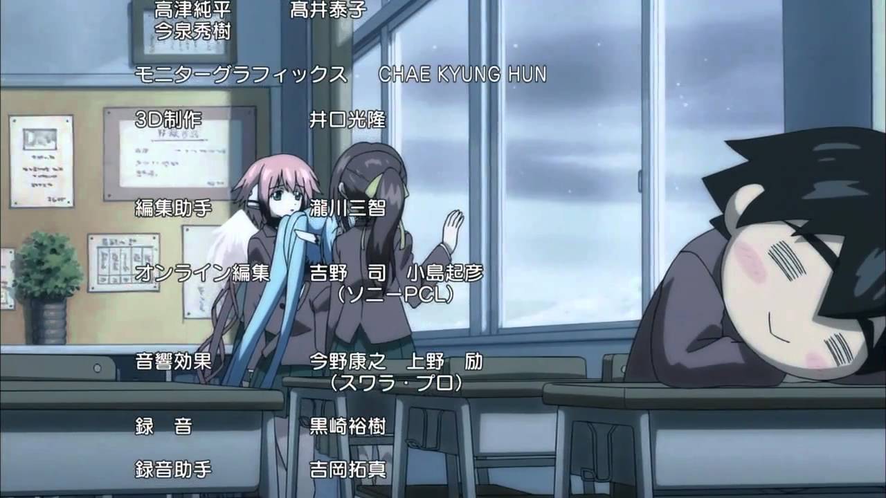 そらのおとしものｆ　第８話　ED　「踊り子」