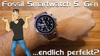 Endlich die perfekte Smartwatch? Fossil Carlyle SmartWatch 5. Generation // Deutsch