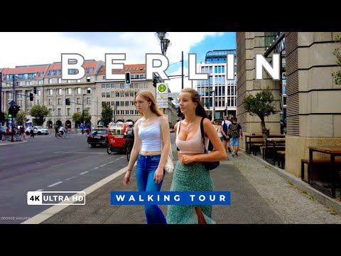 Berlin Germany, Walk Around The Most Famous Places! 4K City Walking Tour