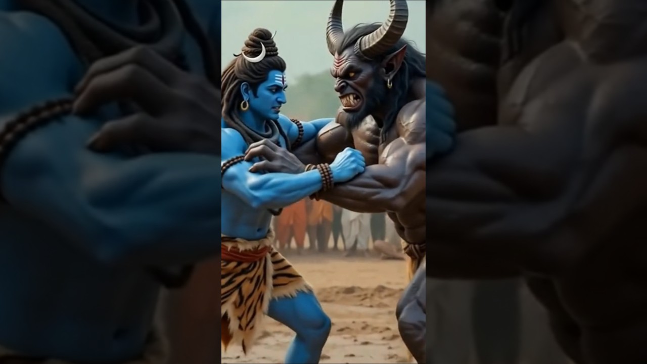 महादेव बनाम महाबली राक्षस 🔱🔥 #mahadev #bholenath #shiv #shivji