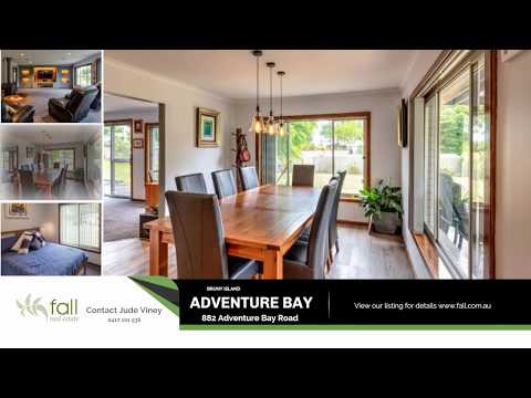 Tasmania real estate: Adventure Bay - 882 Adventure Bay Road - BRUNY ISLAND