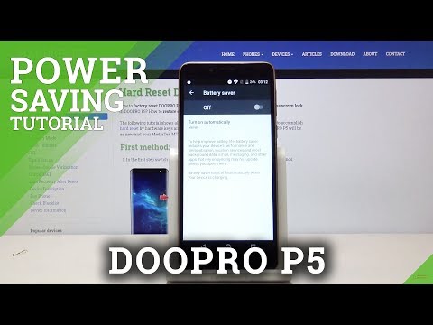 DOOPRO P5 Battery Saver Instructions