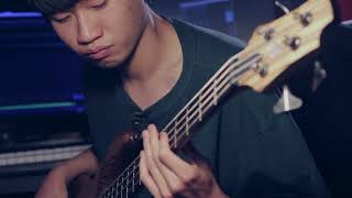Video thumbnail of "deca joins - 海浪 Bass cover"