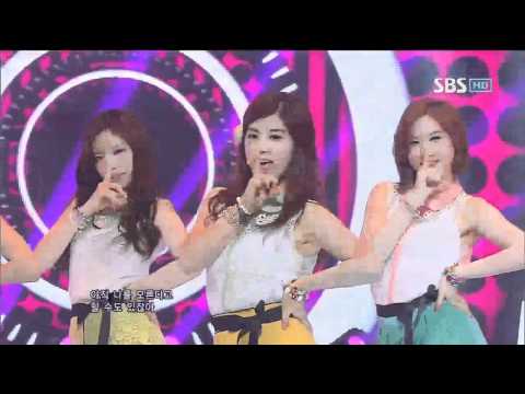 A pink [HUSH] @SBS Inkigayo Popular song 20120527