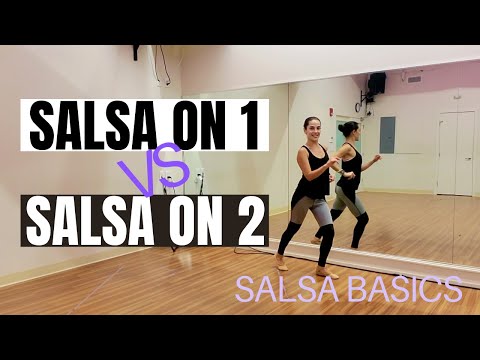 Salsa on1 vs Salsa on2 / Salsa Basic Step Explained / Learn to Dance Salsa / Salsa Steps