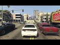 Grand Theft Auto V Driving Around With West Coast Classics
