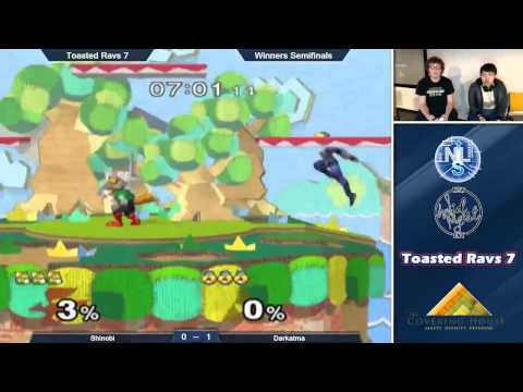 Toasted Ravs 7 Melee Singles Winners Semis: Shinobi (Fox) Vs. Darkatma (Sheik)