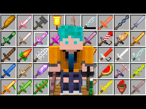 I can make a SWORD out of ANY Minecraft BLOCK!