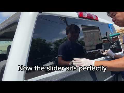 DB12196 Solid to Manual Sliding Window the Chevy Silverado & GMC Sierra 2014-2018