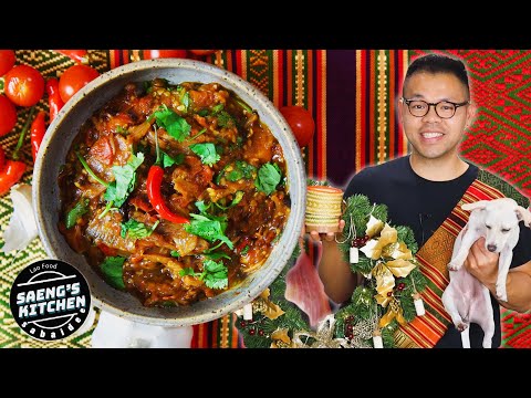 Jeow Mak Len Recipe | Spicy Lao Tomato Dip | Lao Food at Saeng’s Kitchen #laofood #jeowmaklen