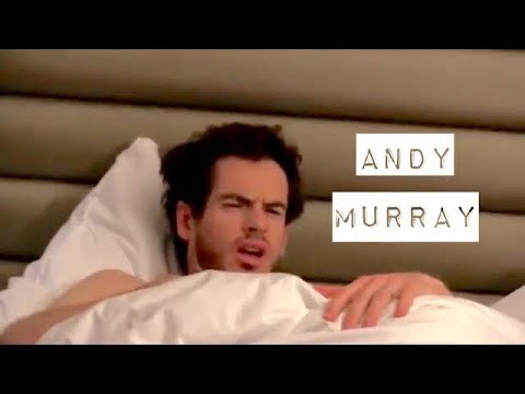 Andy Murray Wimbledon Champion ATP Tennis Player from Scotland/Great Britain funny gentleman