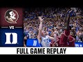 Florida State Vs Duke Full Game Replay 2024 25 ACC Men S Basketball