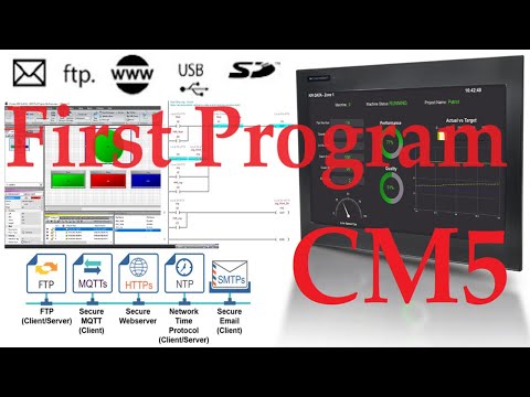 C-More CM5 Setup Guide - Build Your First HMI Program Fast!