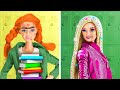 DOLLS COME TO LIFE | Dolls At School For 24 Hours | NEW AWESOME Hairstyle For Doll by TeenVee