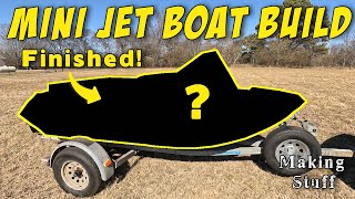 Supercharged Mini Jet Boat - It's Finally Finished!