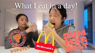 ONLY EATING FAST FOOD FOR 24 HOURS!