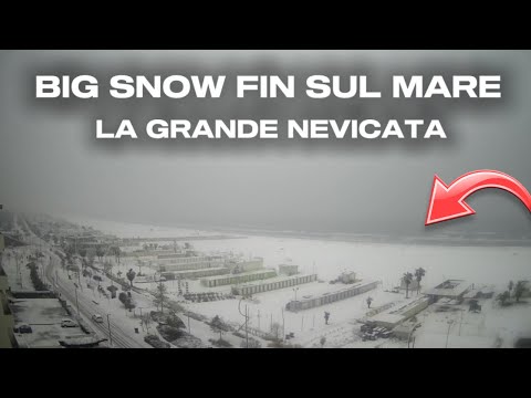 ▶ METEO- EPIFANIA 2026: GRANDE GELO E BIG SNOW FIN SULLA COSTA, TORMENTE DI NEVE NEL MARE ! LE CLIP