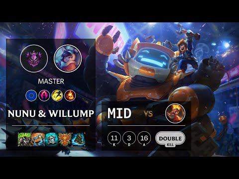 Nunu & Willump Mid vs Brand - EUW Master Patch 10.22